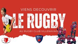Ecole de rugby club villenavais