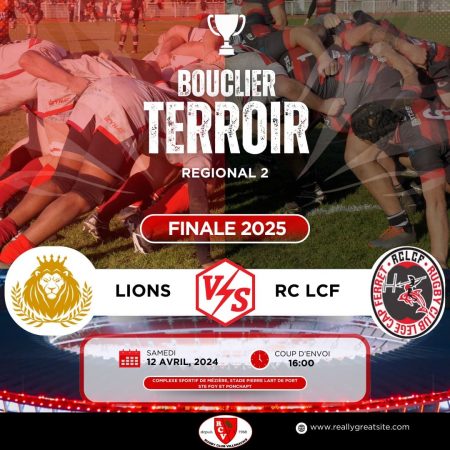 Affiche Rugby-club-villenave-finale-2025-Regional-2
