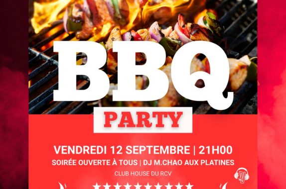 BBQ party rugby club villenave septembre 2025